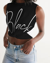 Load image into Gallery viewer, Black Box Women's Twist-Front Tank