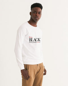 Black Men's Graphic Sweatshirt