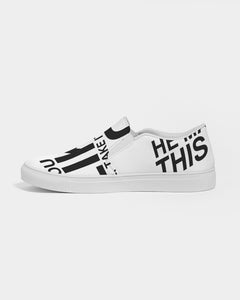 Take it up with God Men's Slip-On Canvas Shoe